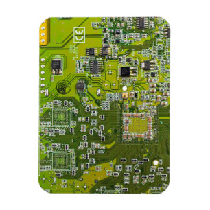 Íman Conjunto de circuito impresso Circuito verde PCB C