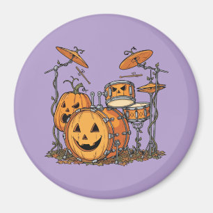 Íman Conjunto de Tambores de Abóbora de Halloween