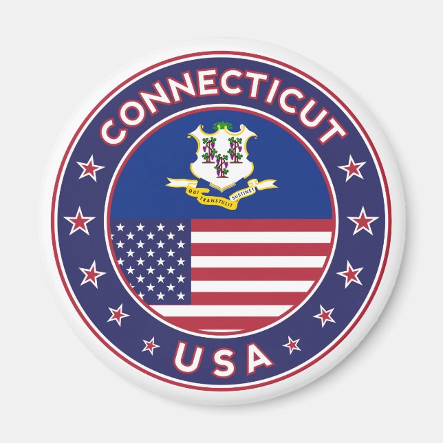 Íman Connecticut (Frente)