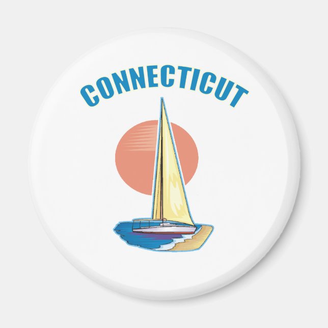 Íman Connecticut (Frente)