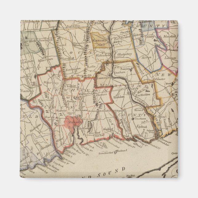 Íman Connecticut (Frente)