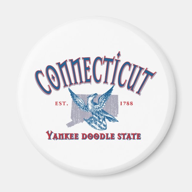 Íman Connecticut (Frente)