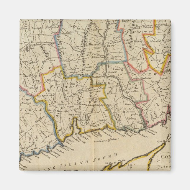 Íman Connecticut 10 (Frente)