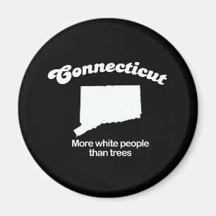 Íman Connecticut - pessoas mais brancas do que o