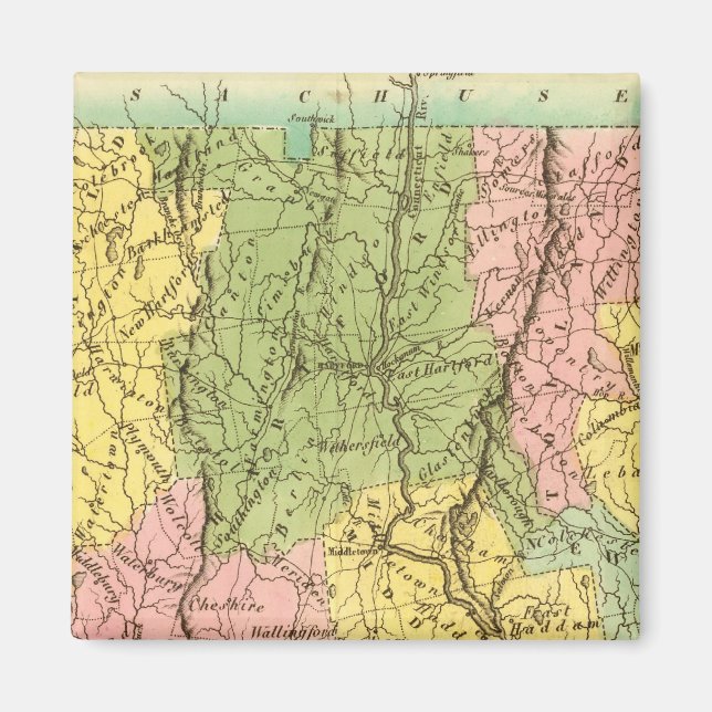 Íman Connecticut US (Frente)