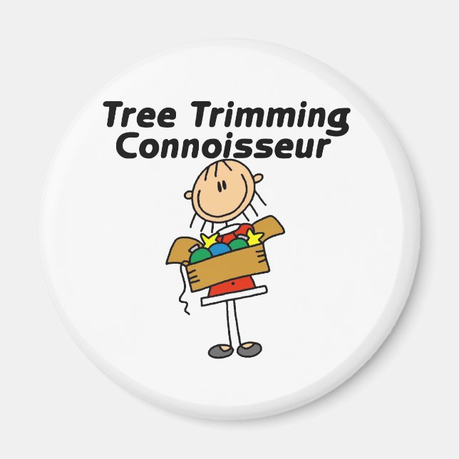 Íman Connoisseur de Decoração de Árvore (Frente)