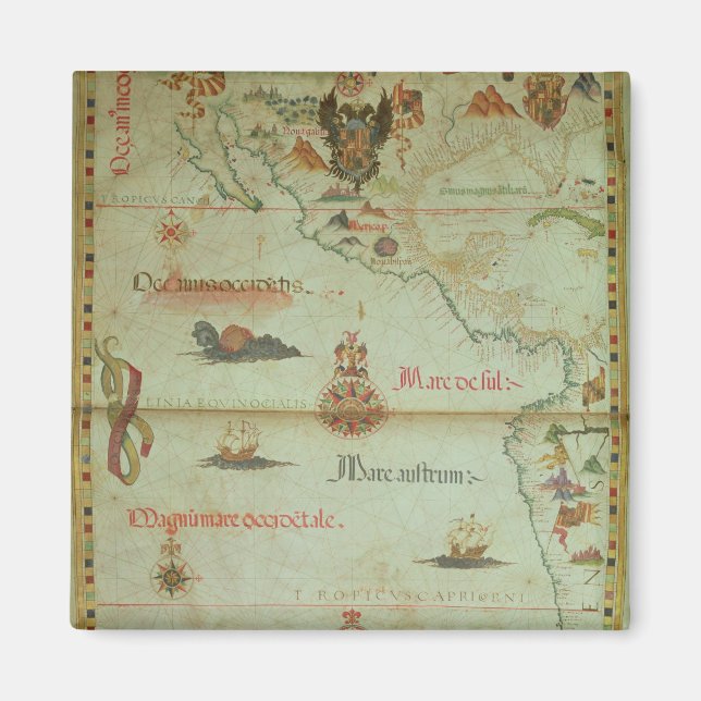 Íman Conquista do México e do Peru (Frente)