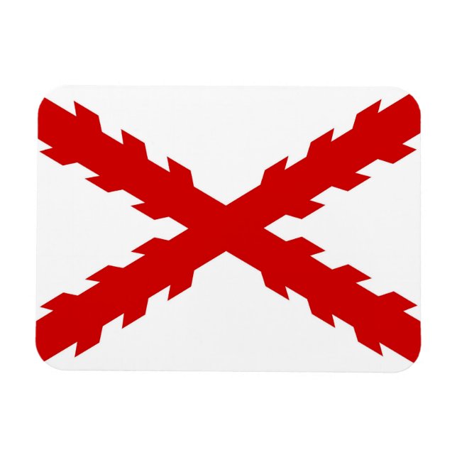 Íman conquistador da nova bandeira da espanha espanhola (Horizontal)