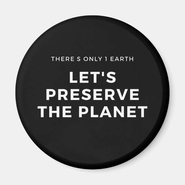 Íman Consciência ambiental pára as mudanças climáticas (Frente)