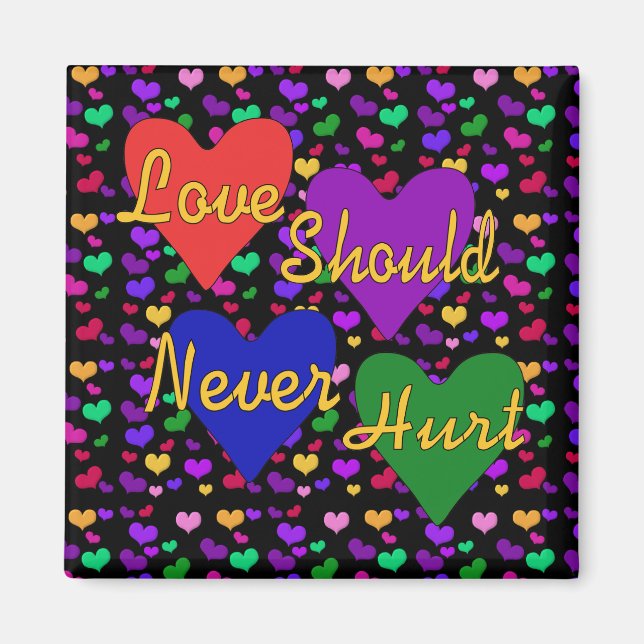 Íman Consciência da violência doméstica (Frente)