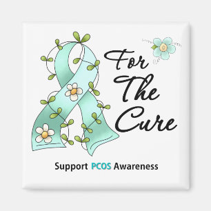 Íman Consciência de PCOS eu visto a fita da cerceta