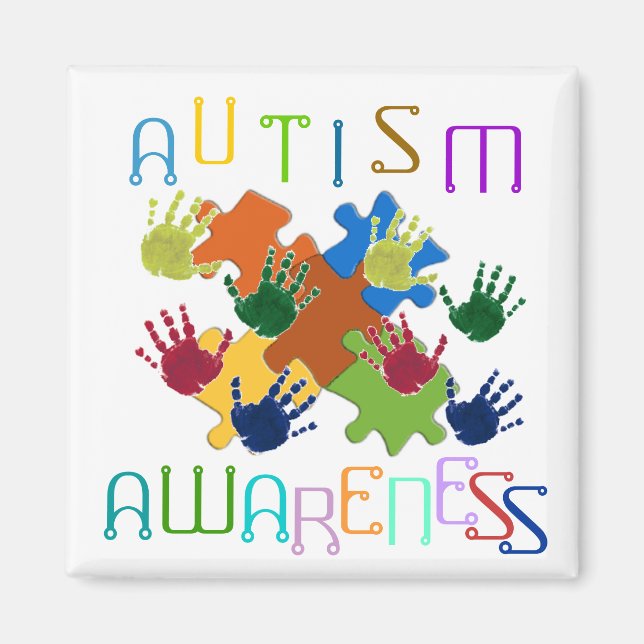 Íman Consciência do Autismo (Frente)