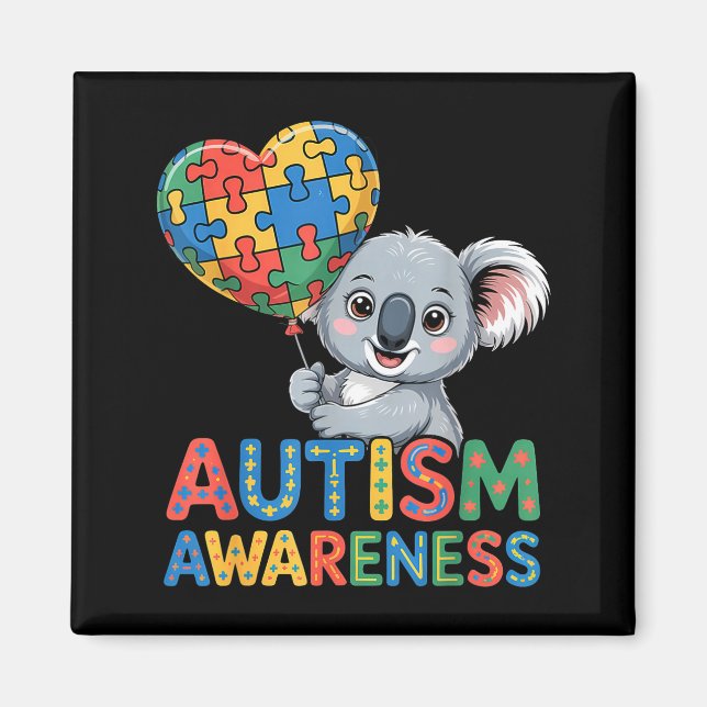 Íman Consciência do autismo  (Frente)