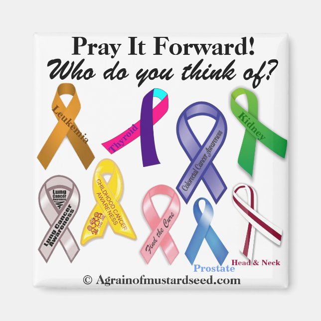 Íman Consciência do cancer (Frente)