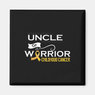 Íman Consciência do cancer infantil Tio de um guerreiro