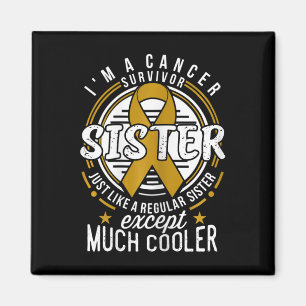 Íman Consciência do Cancer para a Irmã