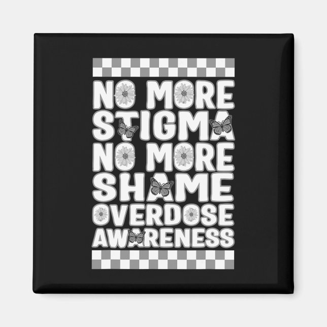 Íman Consciência sobre Overdose Não Mais Estigma Não Ma (Frente)