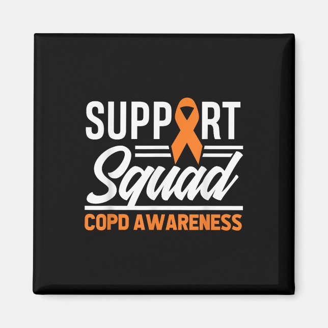 Íman Consciencialização de Copd Warrior Support Squad (Frente)