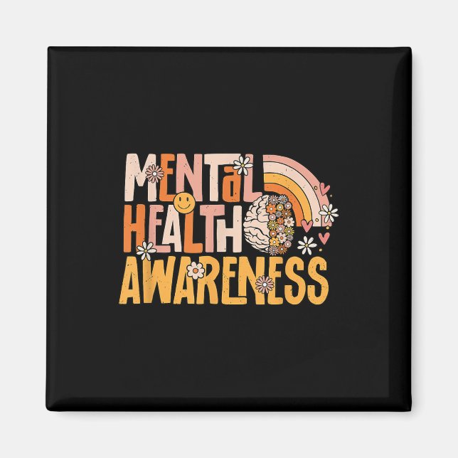 Íman Conscientização da Saúde Mental Doença Mental Tera (Frente)