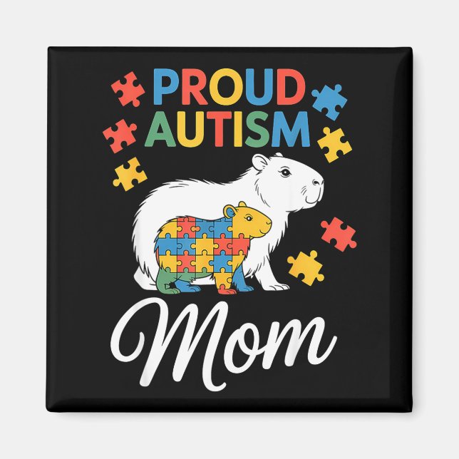 Íman Conscientização do autismo (Frente)