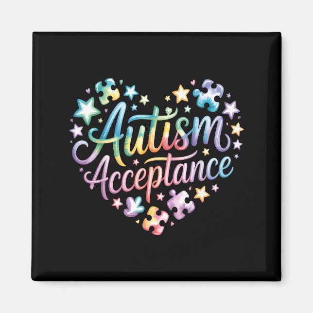Íman Conscientização do autismo  (Frente)