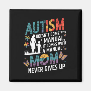 Íman Conscientização do Autismo 2025 Não Vem Com Um Man