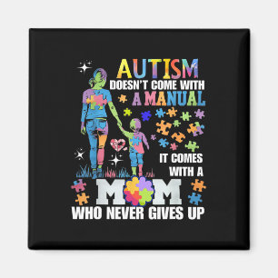 Íman Conscientização do Autismo 2025 Não Vem Com Um Man