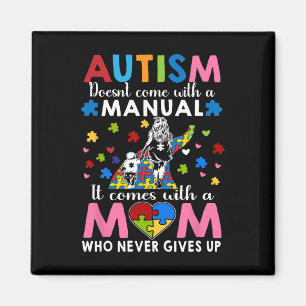 Íman Conscientização do Autismo 2025 Não Vem Com Um Man