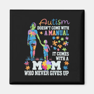 Íman Conscientização do Autismo 2025 Não Vem Com Um Man