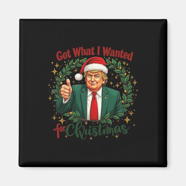 Íman Consegui O Que Eu Queria Para A Trump De Natal 202 (Frente)