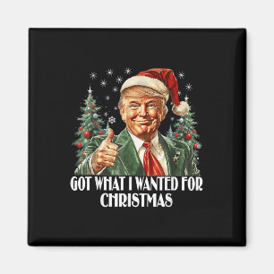 Íman Consegui O Que Queria No Natal - Trump Xmas