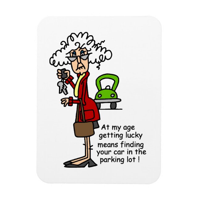 Íman Conseguir Humor Sortudo (Vertical)