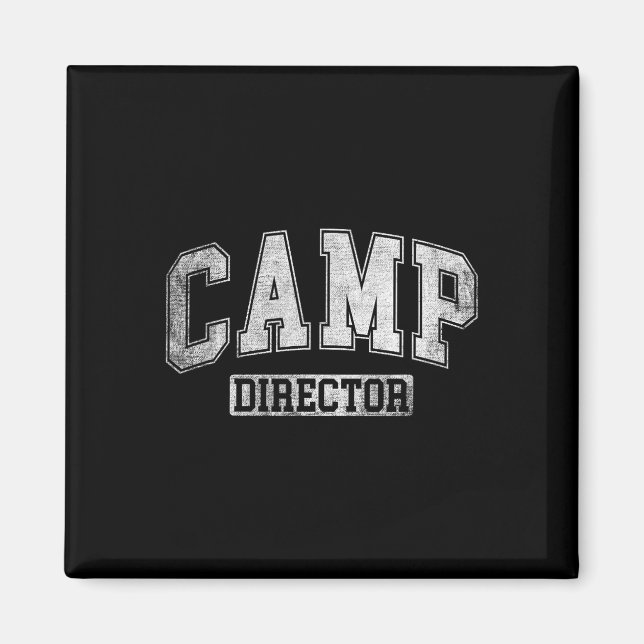 Íman Conselheiro do Diretor do Acampamento Design Diver (Frente)