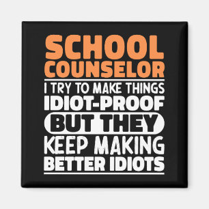Íman Conselheiro Escolar Eu Tento Engraçado Dizendo As