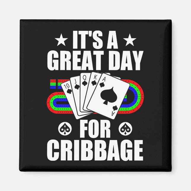 Íman Conselho Crítico Para Jogador De Jogo De Cartão Cr (Frente)