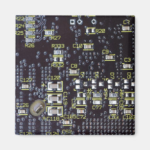 Íman Conselho De Circuito Integrado Em Um Magnet