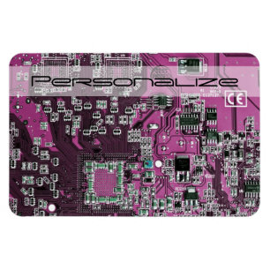 Íman Conselho de Circuito Púrpura PCB Circuito Conjunto