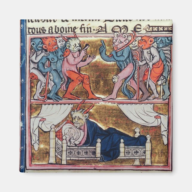 Íman Conselho de Demônios, do "Histoire de Merlin" (Frente)