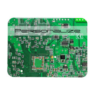 Íman Conselho do Circuito do Conjunto PCB Verde do Circ