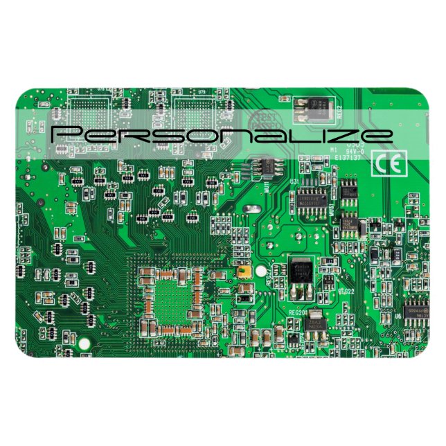 Íman Conselho do Circuito do Conjunto PCB Verde do Circ (Horizontal)