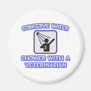 Íman Conservar água... Chá com um veterinário