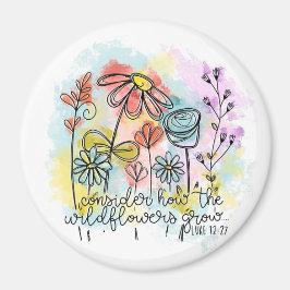 Íman Considere como as flores selvagens crescem