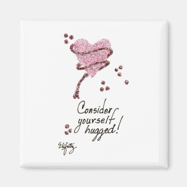 Íman Considere-Se Abraçado (Frente)