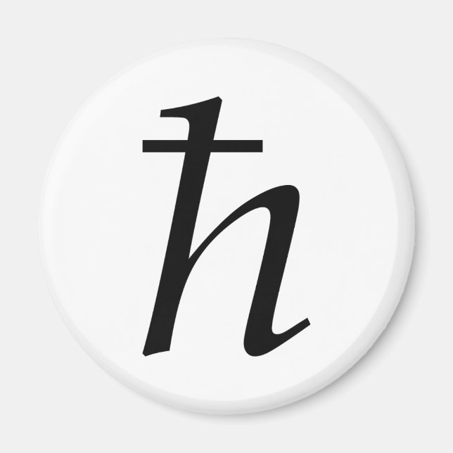 Íman Constante de Planck (reduzida) (Frente)