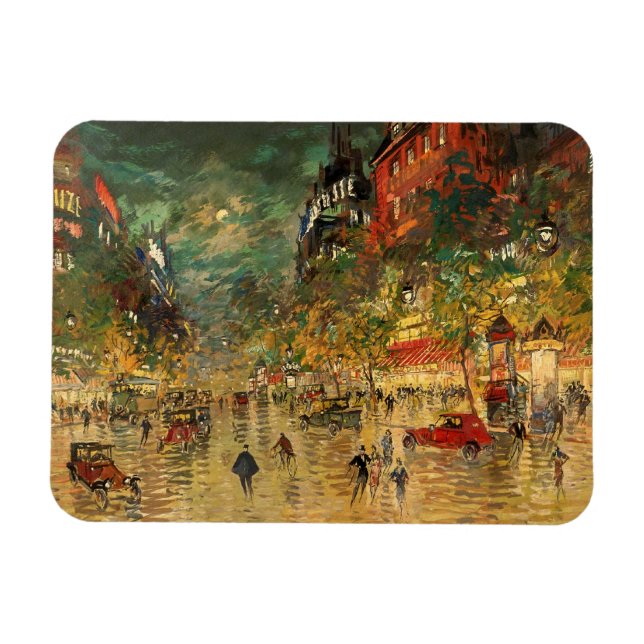 Íman Constantin Korovin: Paris à Noite (Horizontal)