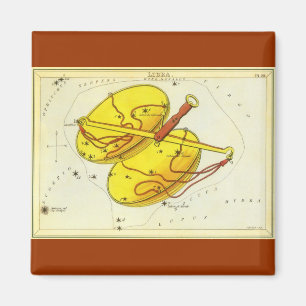 Íman Constelação da Escala de Libra da Astrologia Zod