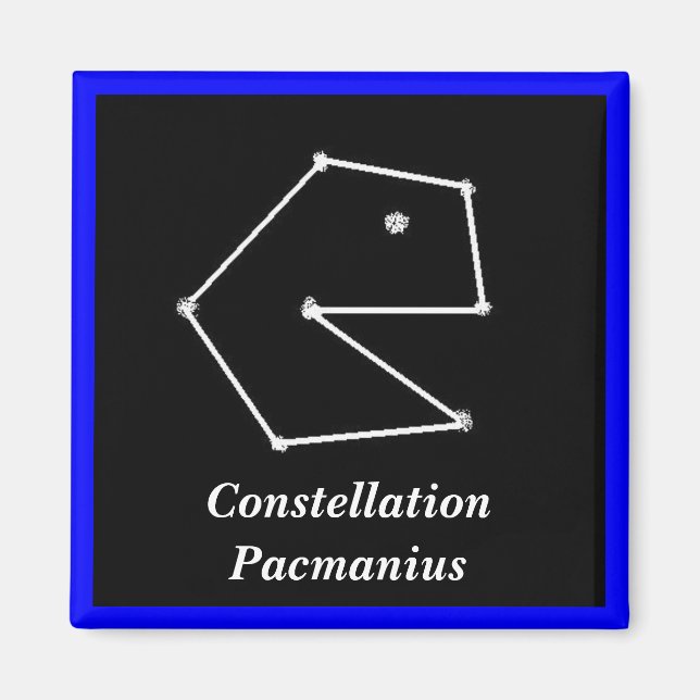 Íman Constelação Pacmius - ímã (Frente)