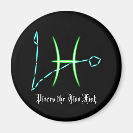 Íman Constelação Zodíaco Peixes Ímã