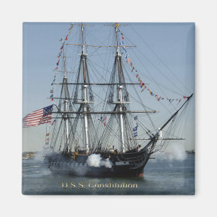 Íman Constituição dos EUA disparando canhões