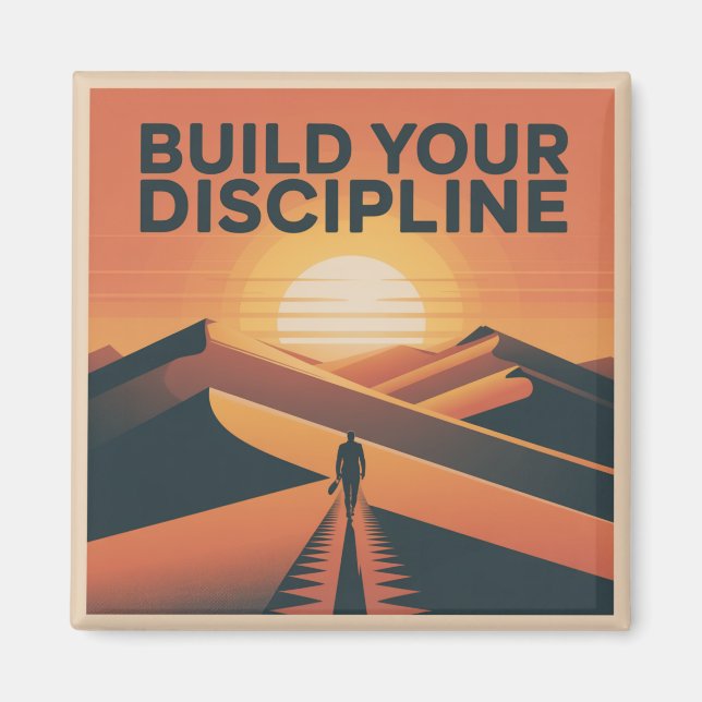 Íman Construa Sua Disciplina (Frente)